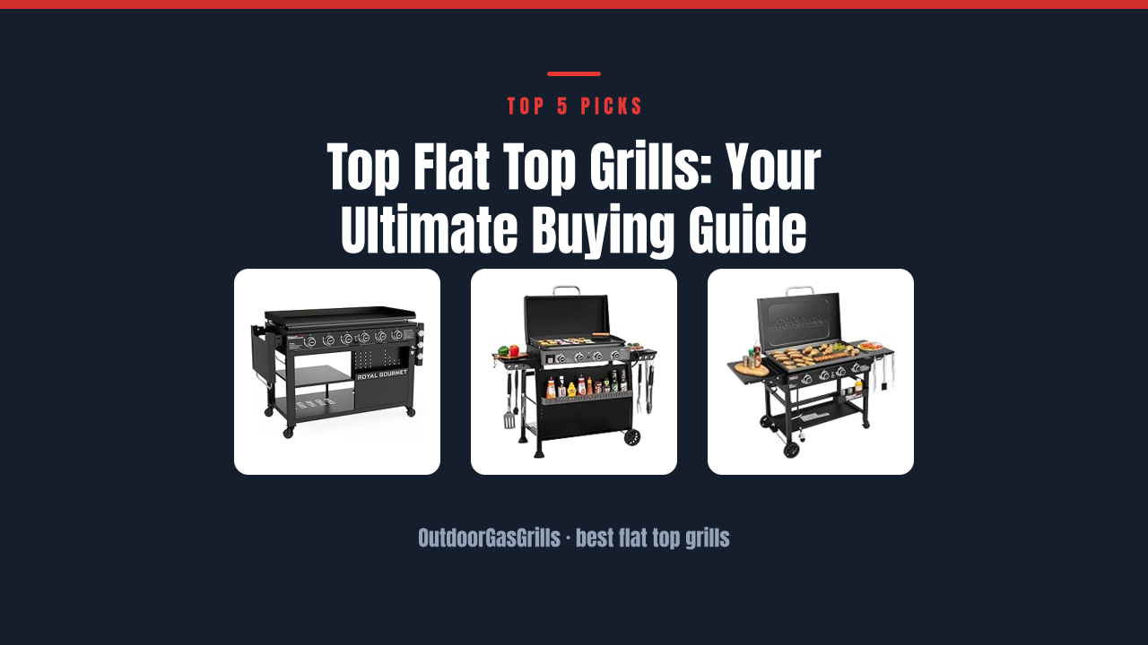Top Flat Top Grills: Your Ultimate Buying Guide