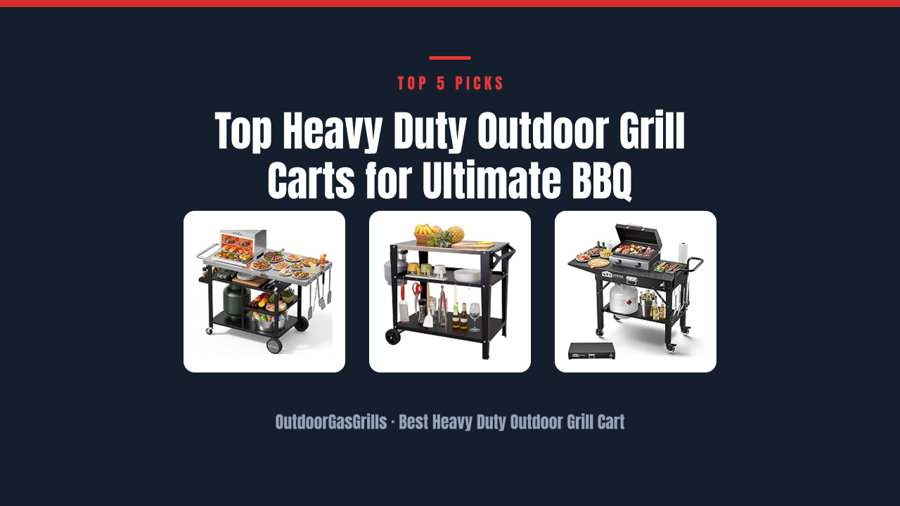 Top Heavy Duty Outdoor Grill Carts for Ultimate BBQ