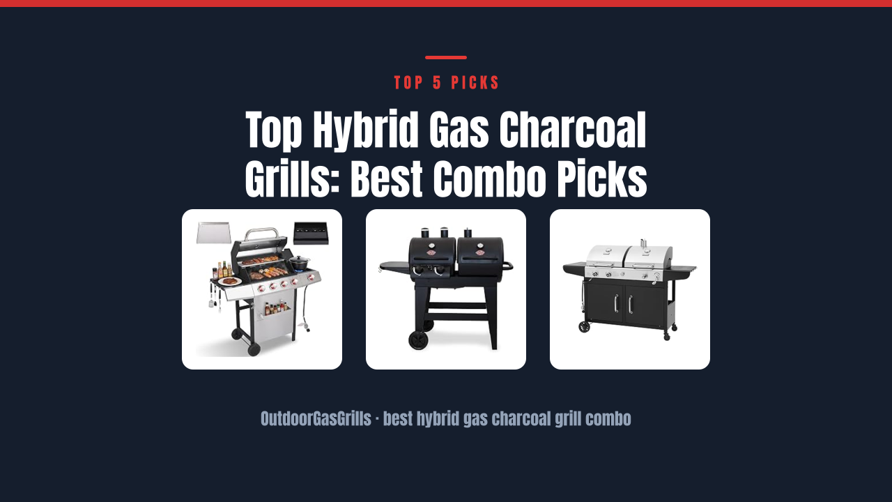 Top Hybrid Gas Charcoal Grills: Best Combo Picks