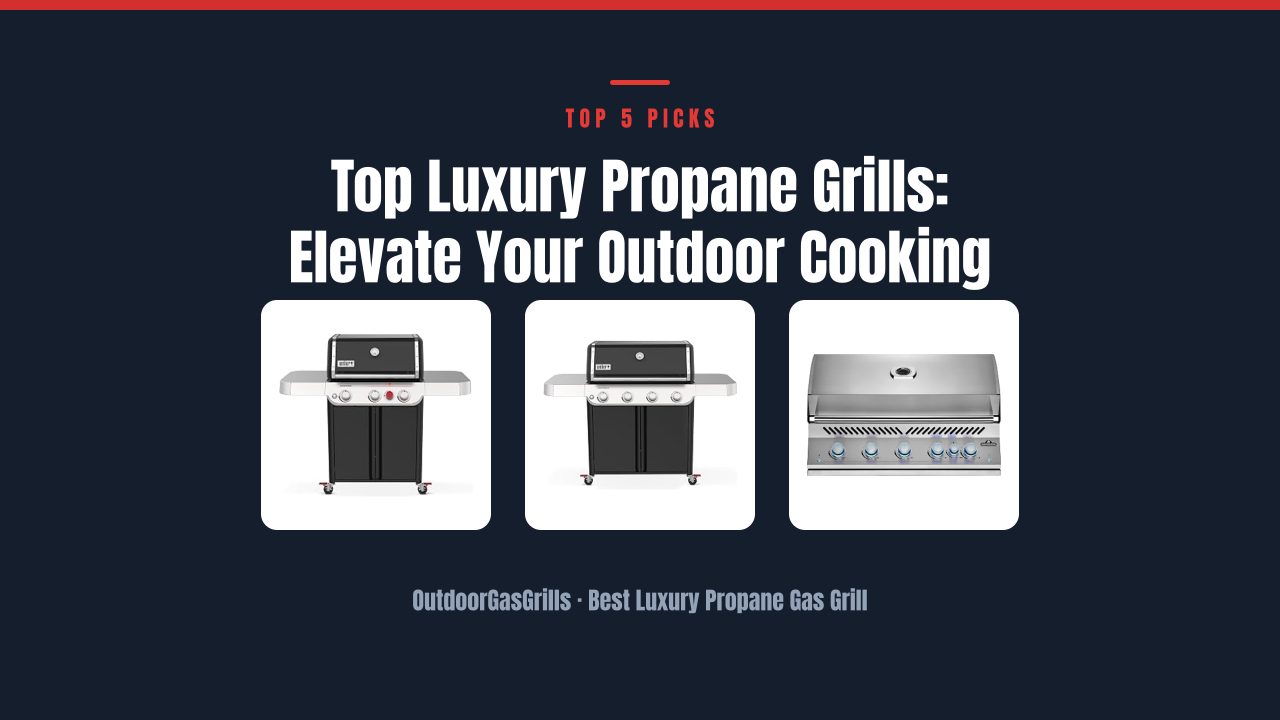 Top Luxury Propane Grills: Elevate Your Outdoor Cooking