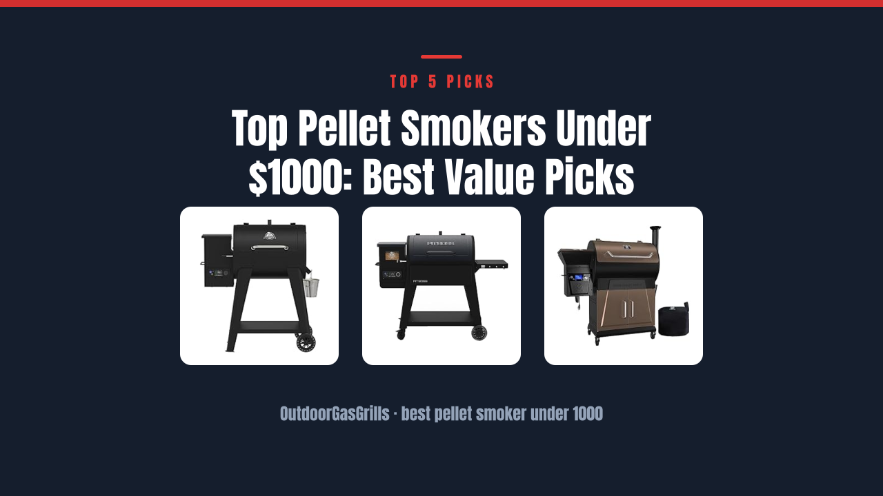 Top Pellet Smokers Under $1000: Best Value Picks