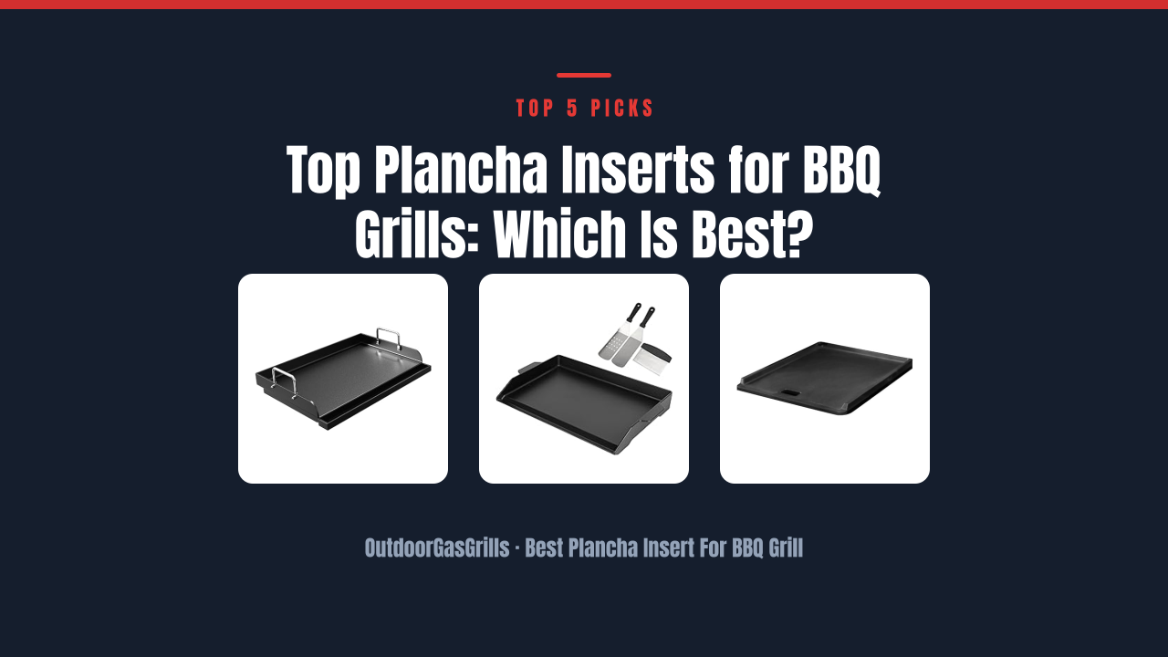 Top Plancha Inserts for BBQ Grills: Which Is Best?