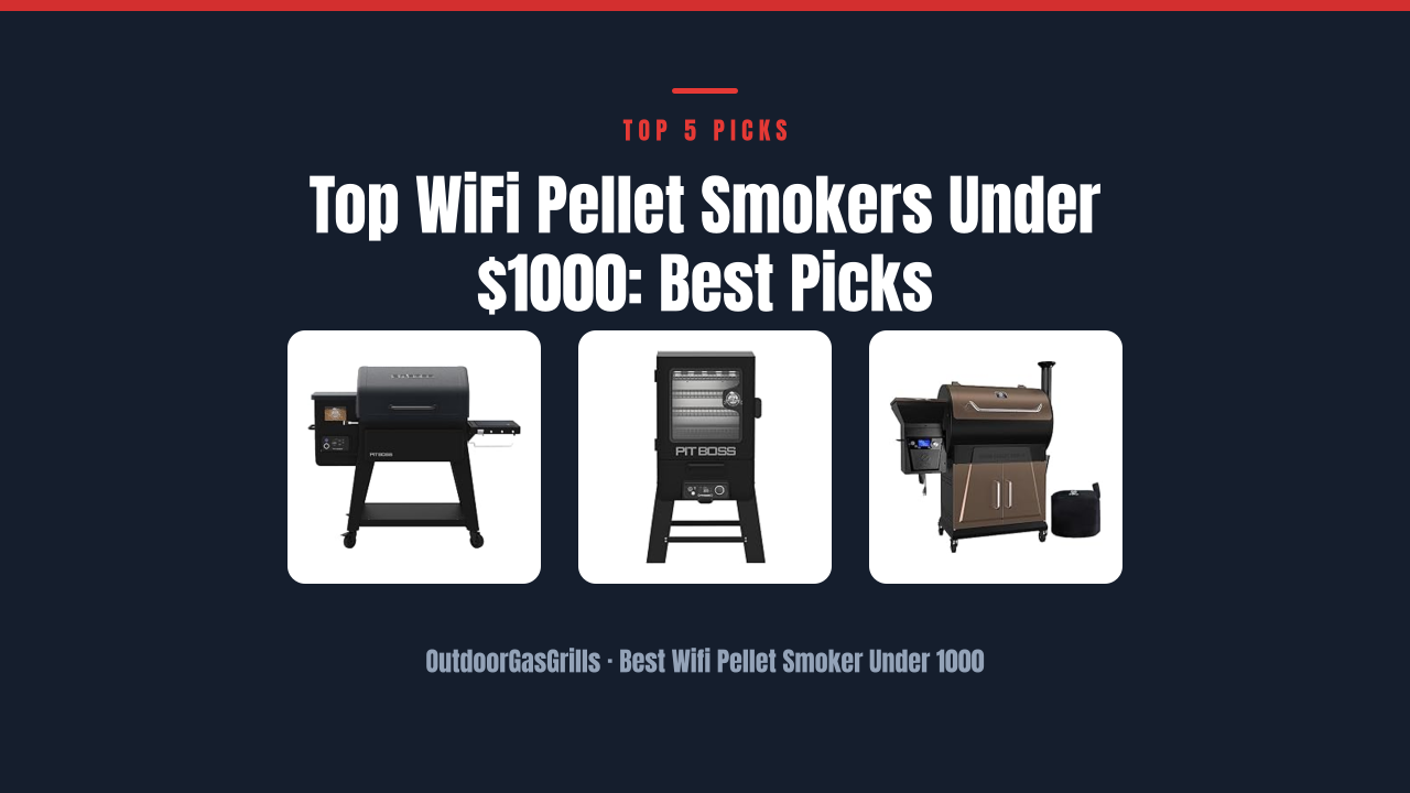 Top WiFi Pellet Smokers Under $1000: Best Picks