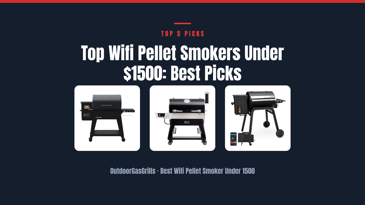 Top Wifi Pellet Smokers Under $1500: Best Picks