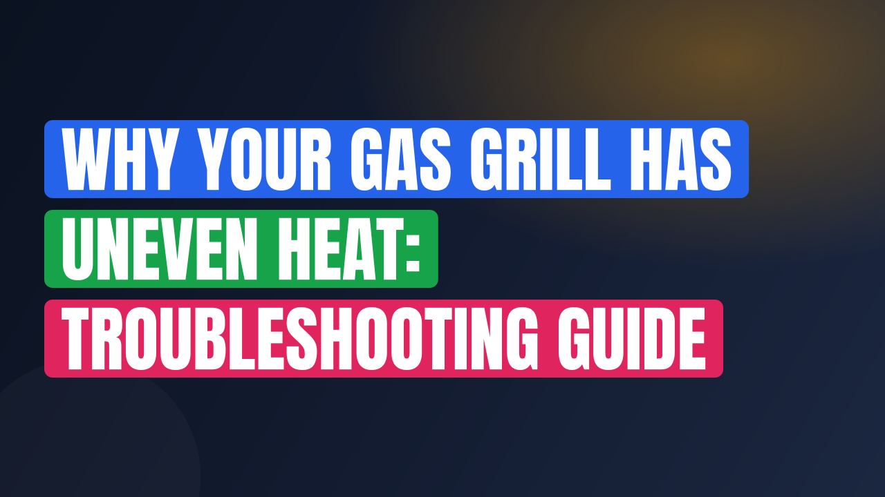 Why Your Gas Grill Has Uneven Heat: Troubleshooting Guide