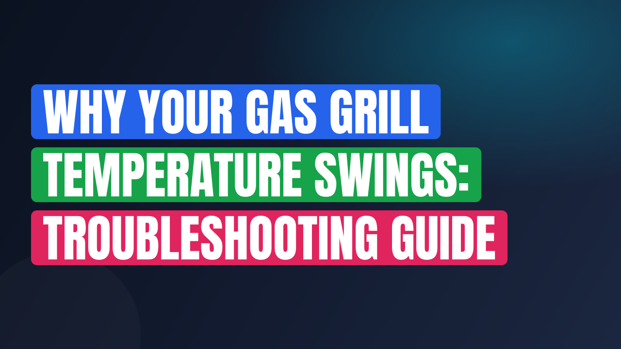 Why Your Gas Grill Temperature Swings: Troubleshooting Guide