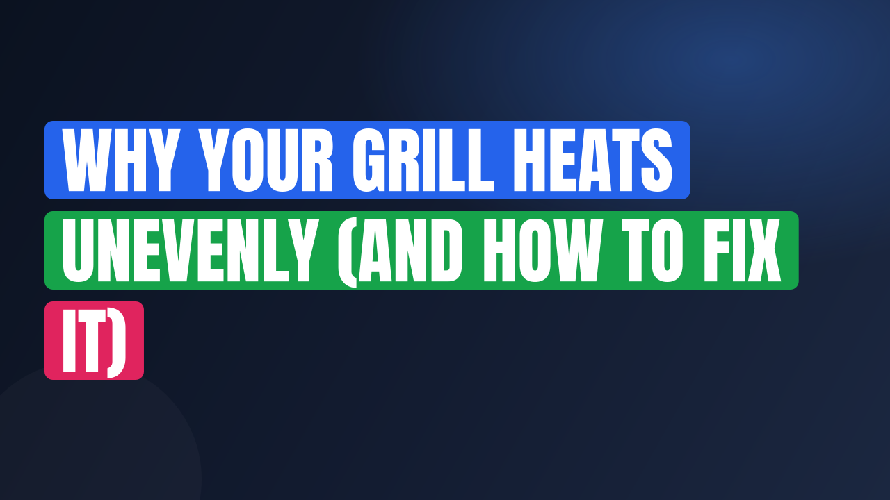 Why Your Grill Heats Unevenly (And How to Fix It)